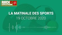 La matinale des Sports du 19 octobre 2020 [Radio Côte d'Ivoire]