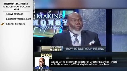 A SETBACK is a SETUP for a COMEBACK! _ Bishop T.D. Jakes _ Top 10 Rules