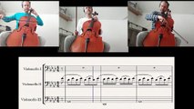Harold Arlen - Over The Rainbow (arranged for 3 cellos)