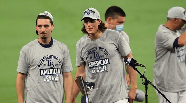 Tyler Glasnow and Blake Snell Named Rays' Game 1 and Game 2 Starters