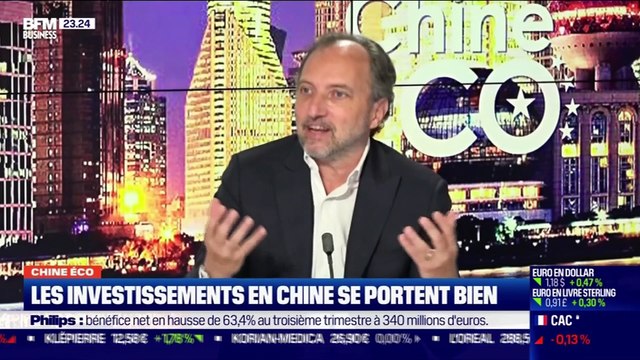 Chine Éco : comment se portent les investissements en Chine par Erwan Morice - 19/10