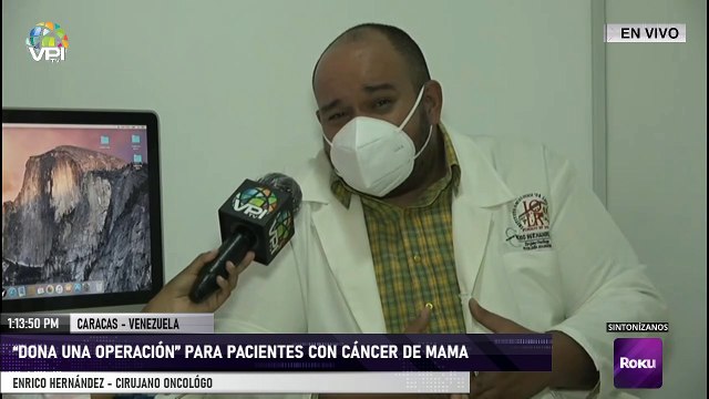 Dona una Operación , iniciativa de ayuda para pacientes con cáncer de mama - Caracas - VPItv