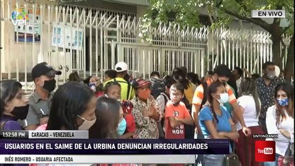 Irregularidades en sede del Saime de La Urbina - Miranda - VPItv