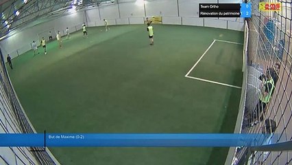 But de Maxime (0-2) - Team Ortho Vs Rénovation du patrimoine 1 - 19/10/20 19:00 - LIGUE 1