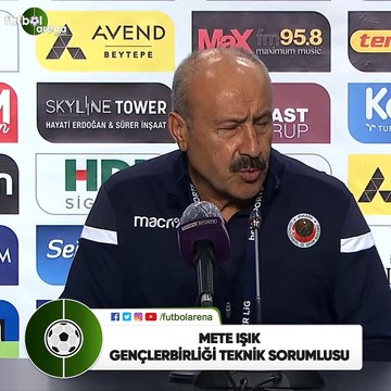 Mete Işık: Takımlar yenilince değil pes edince tükenir, biz pes etmeyeceğiz