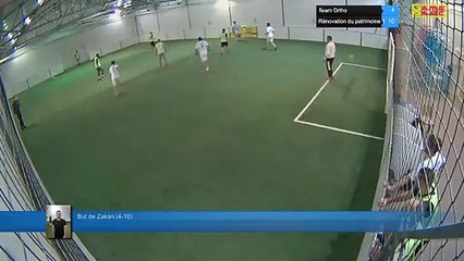 But de Zakari (4-10) - Team Ortho Vs Rénovation du patrimoine 1 - 19/10/20 19:00 - LIGUE 1