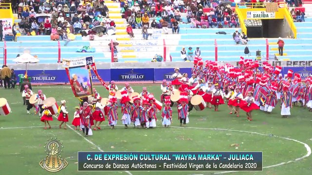 CENTRO DE EXPRESION CULTURAL WAYRA MARKA – JULIACA - DANZAS AUTÓCTONAS (CANDELARIA 2020)