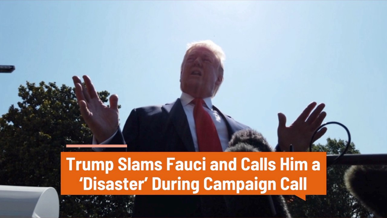 Trump Has Bad Feelings For Dr. Fauci