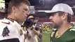 Tom Brady Gets DRAGGED For Shaking Hands With Aaron Rodgers, But Being A Sore Loser With Nick Foles