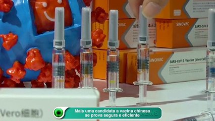 Mais uma candidata a vacina chinesa se prova segura e eficiente