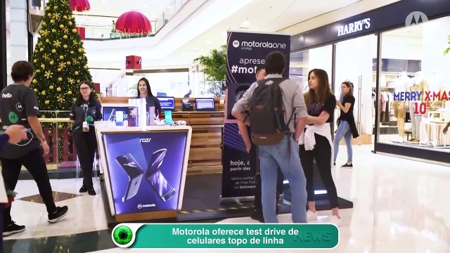 Motorola oferece test drive de celulares topo de linha