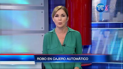 En solo dos minutos se robaron $140.000 de un cajero automático