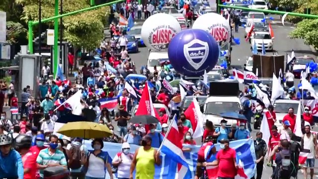 Protestas por medidas económicas en Costa Rica, entre negociaciones con el FMI