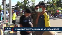 Puluhan Remaja Terjaring Razia Protokol Kesehatan karena tak Bermasker