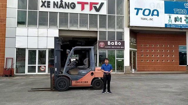 Xe nâng dầu 3 tấn Toyota 50-8FD30- Xe nhật bãi giá rẻ là đây chứ đâu?