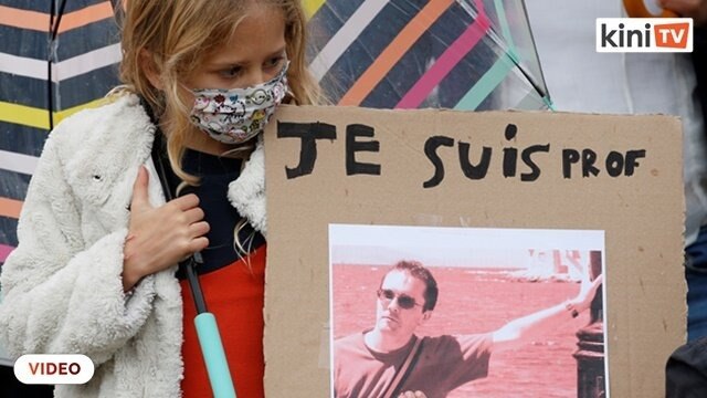 Polis Perancis buat lebih banyak serbuan selepas kes guru dipenggal