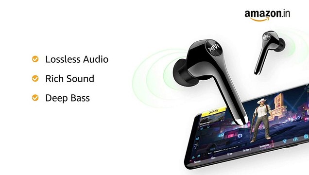 Mivi DuoPods M80 True Wireless Bluetooth Earbuds , Ear pods with Touch Control