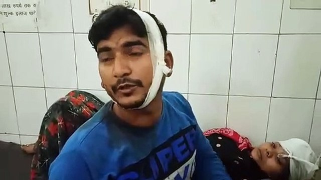 घर में डकैटी डाल रहे बदमाशों ने दंपति को मारी गोली, कराए गए भर्ती