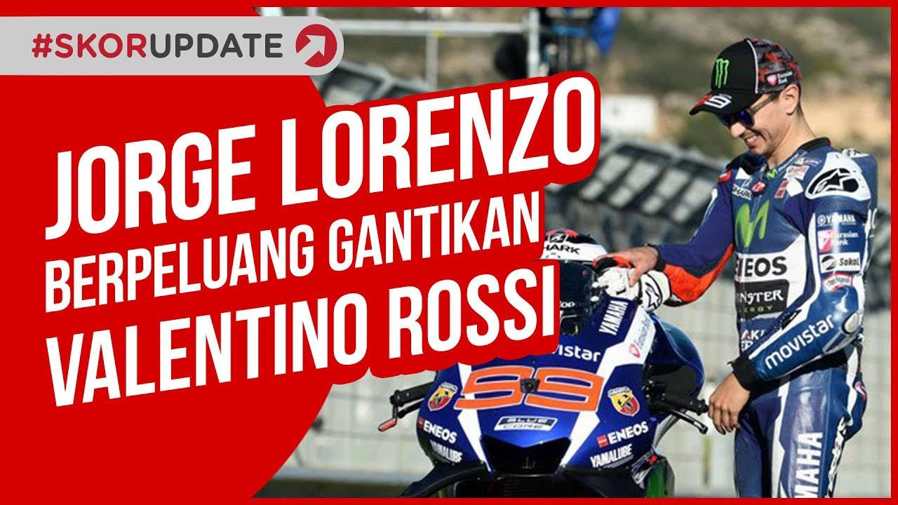 DIPASTIKAN JORGE LORENZO GANTIKAN ROSSI DI MOTOGP ARAGON