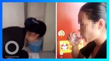 Dedikasi? Staf kebersihan minum air dari toilet demi tunjukkan hasil kerjanya - TomoNews