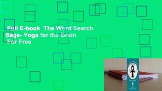 Full E-book  The Word Search Sage- Yoga for the Brain  For Free