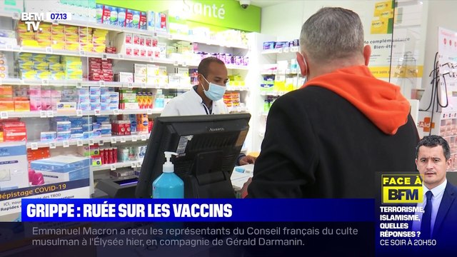 Grippe : ruée sur les vaccins - 20/10