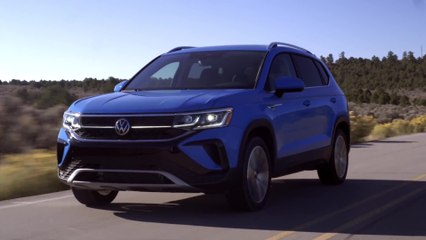 2022 Volkswagen Taos Driving Video