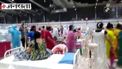 नवरात्री के मौके पर कोरोना सेंटर में Garba Dance, मरीज और नर्सिंग स्टाफ का VIDEO VIRAL