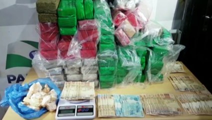 Jovem é preso com mais de 40 quilos de maconha e crack no Floresta