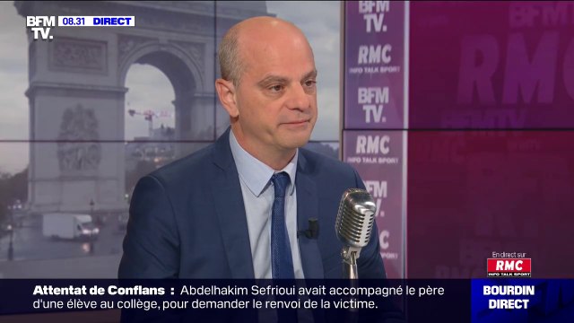 Jean-Michel Blanquer affirme que Samuel Paty sera fait commandeur des palmes académiques