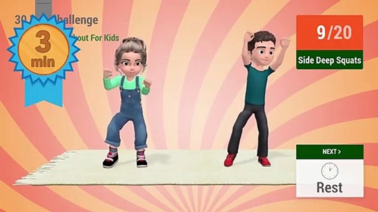 Kids Workout - 30 Day Challenge Weight Loss