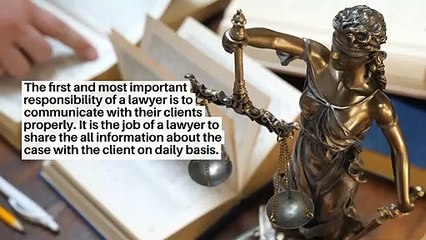 Basic Responsibilities of a Lawyer | Dr.Hassan Elhais