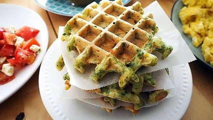 LA RECETTE DU JOUR. Gaufres de légumes au comté_IN