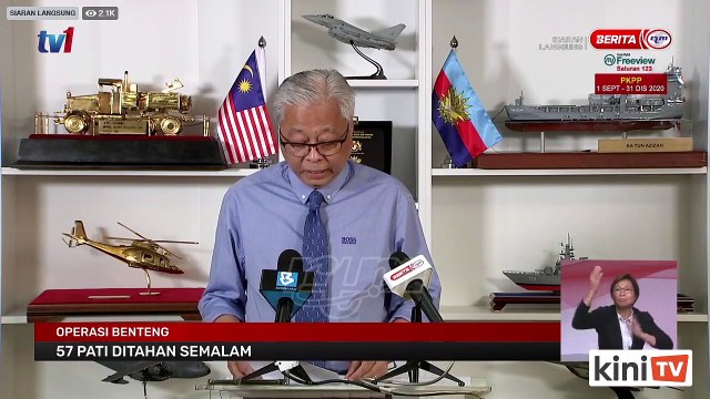 LIVE: Covid-19 situation update by Senior Minister Ismail Sabri Yaakob