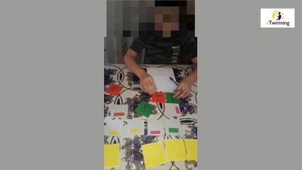 "Matematik her yerde projesi" - Rəqəmlərdən çoxrəqəmli ədədlər düzəltdik.