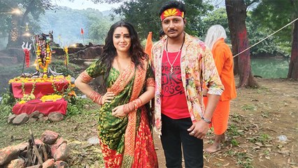 लॉकडाउन के बाद आम्रपाली दुबे की हुई सेट पर धमाकेदार वापसी