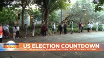 US elections: High numbers of Americans turn out for early voting