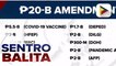 #SentroBalita | P20-B halaga ng institutional amendments sa ipinasang pondo, inaprunahan mg small committee ng Kamara