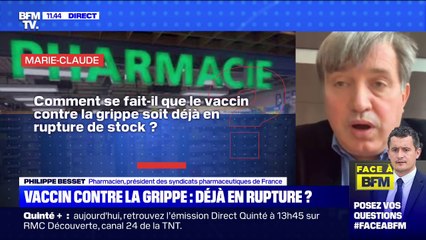 Comment se fait-il que le vaccin contre la grippe soit déjà en rupture de stock ? - BFMTV répond à vos questions