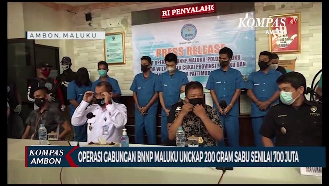 BNNP Ungkap 200 Gram Sabu Senilai 700 Juta