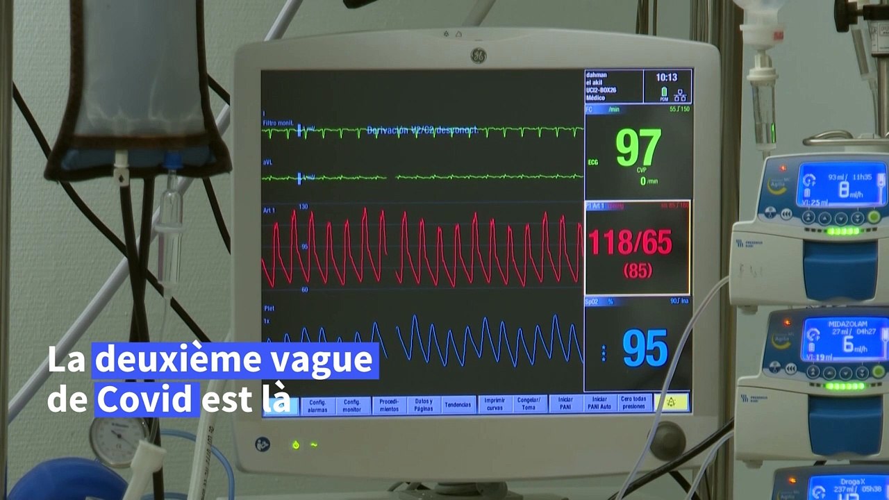 En Espagne, un hôpital face à la deuxième vague du coronavirus