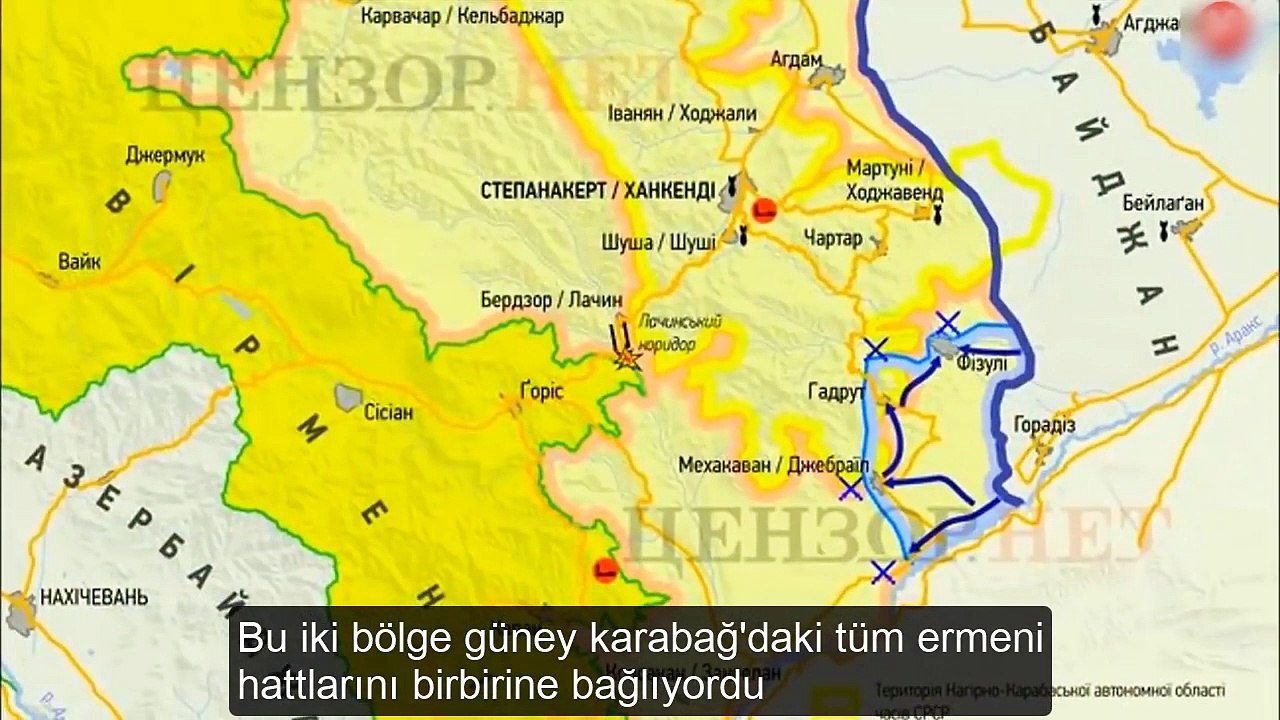 Ukrayna medyası böyle duyurdu: Ermeniler Dağlık Karabağı kaybetti