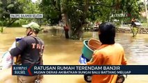 Hujan Deras Akibatkan Sungai Salu Battang Meluap