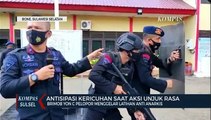 Brimob Yon C Pelopor Menggelar Latihan Anti Anarkis