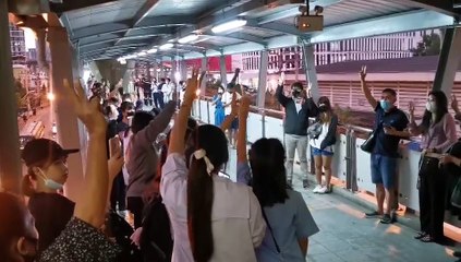 ประมวลภาพ "ชุมนุม 20 ตุลา" หลายจุดทั่วกทม.ก่อนประกาศ "บิ๊กเซอร์ไพรส์"