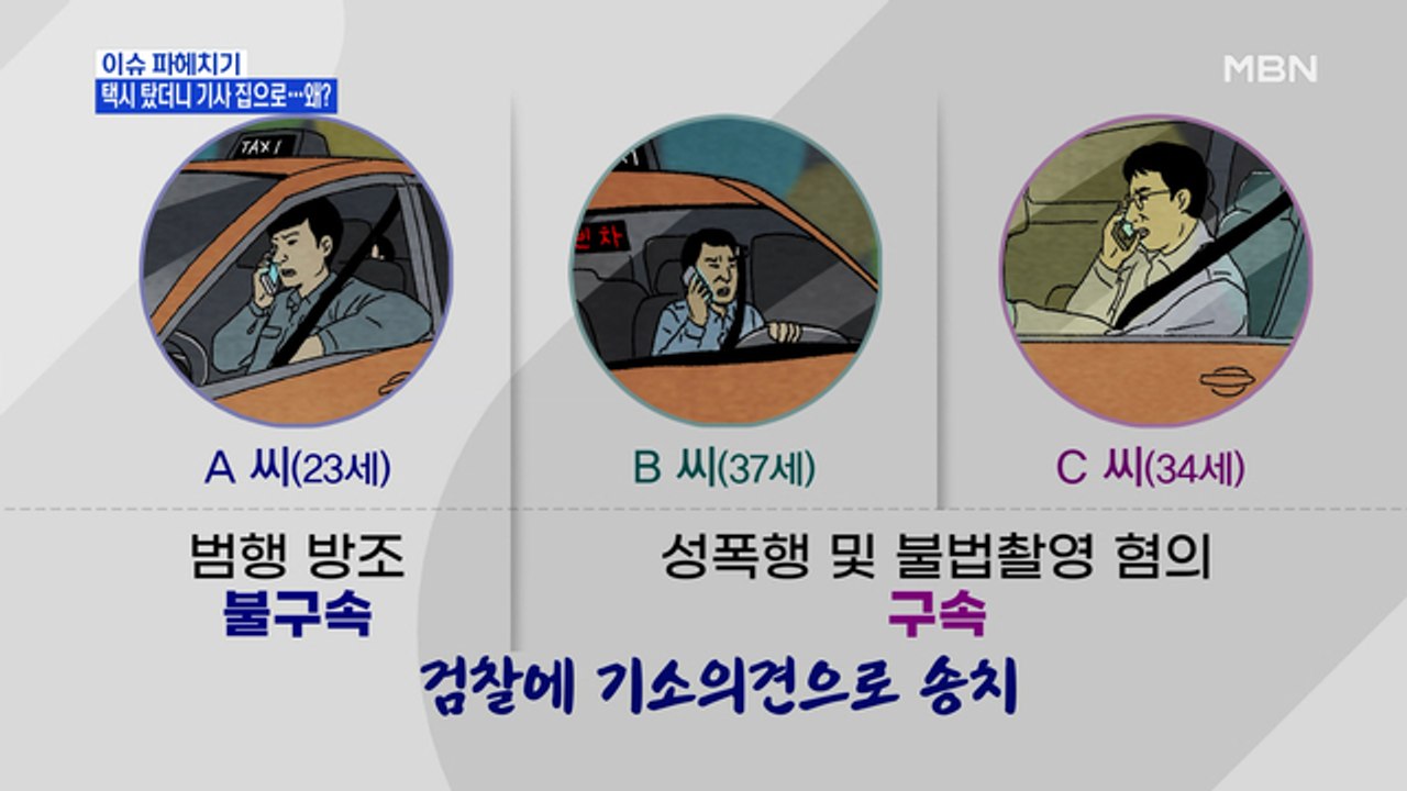 MBN 뉴스파이터-만취한 여성, 집이 아닌 택시기사 집으로…왜?