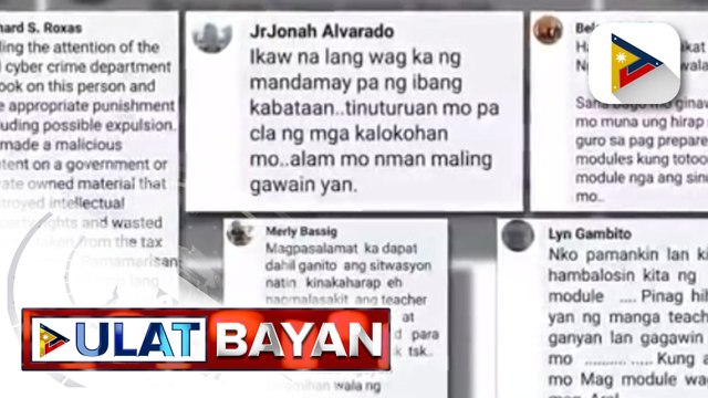 TikTok video ng nagsunog ng module, ikinagalit ng netizens; DepEd, iimbestigahan ang insidente