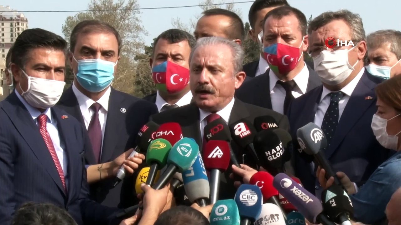 - TBMM Başkanı Mustafa Şentop: 'Ermenistan savaşın hukukuna ve ahlakına riayet etmeksizin kalleşçe sivilleri saldırmaktadır'- Şentop, Ermenistan tarafından saldırıya uğrayan Gence’de