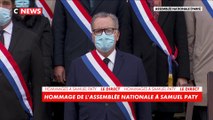 La minute de silence des députés en hommage à Samuel Paty