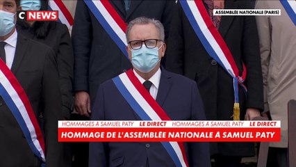 La minute de silence des députés en hommage à Samuel Paty